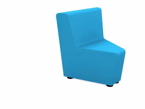 Chauffeuse d'angle 45° Mendi - tissu X