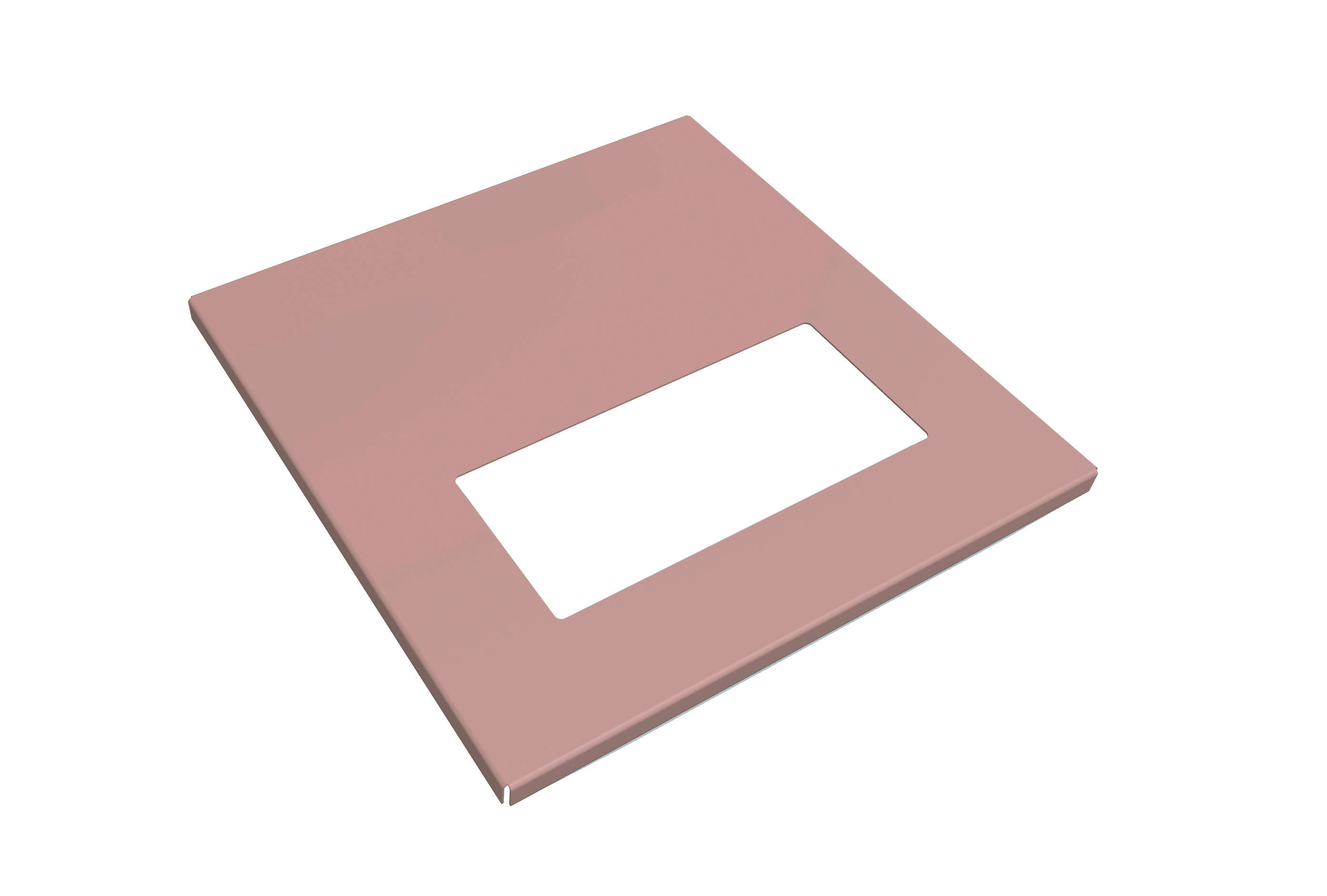 Couvercle rectangle pour corbeille 60 l Pick Up