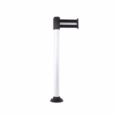 Poteau de guidage à sangle large - anodisé - sangle 3 m
