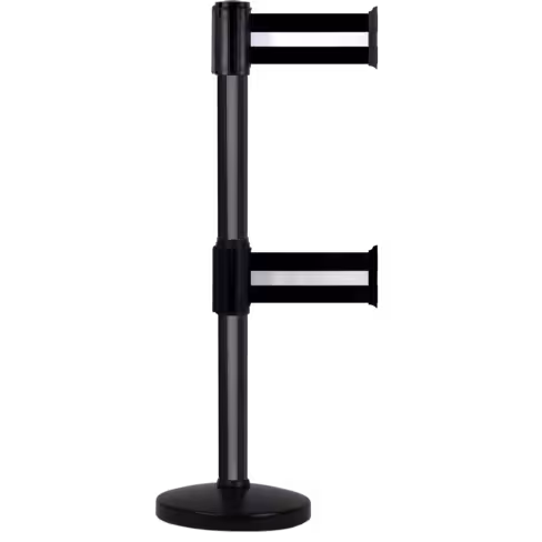 Poteau de guidage à double sangle large - laqué - sangle 3 m
