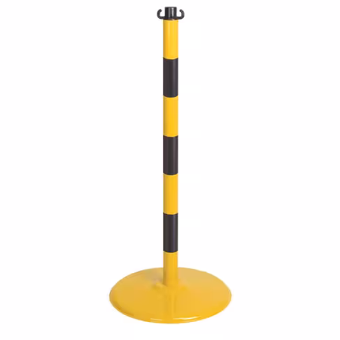 Poteau de balisage acier à crochets