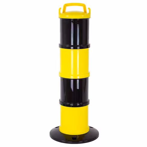 Balise de signalisation modulable - à lester ou à fixer au sol kit de fixation fourni