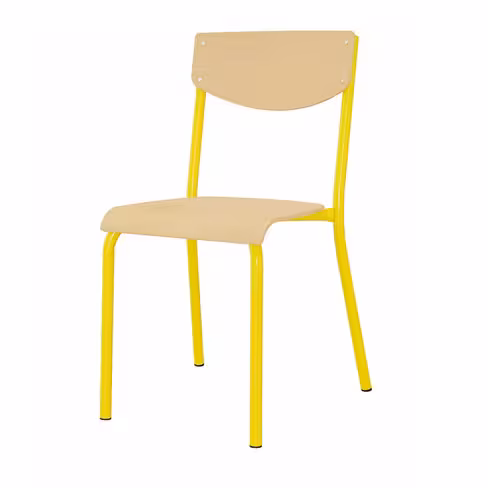 Chaise 100 - jaune ducat - taille 6 - lot de 32