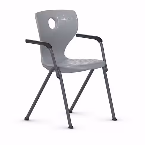 Chaise de professeur Compass-M - avec accoudoirs