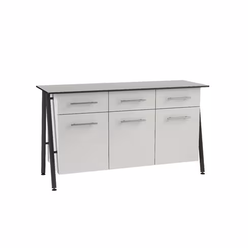 Buffet 3 portes et 3 tiroirs Ella - l. 150 x h. 92 x pr. 54 cm