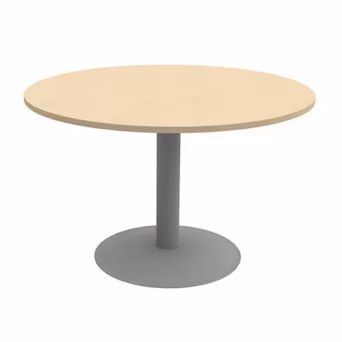 Table Aloe II - Ø 120 cm - piétement central - plateau stratifié
