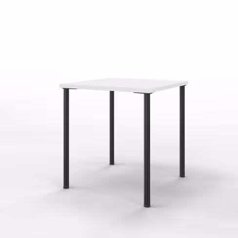 Table Hola 70 x 70 cm - 4 pieds - finition époxy