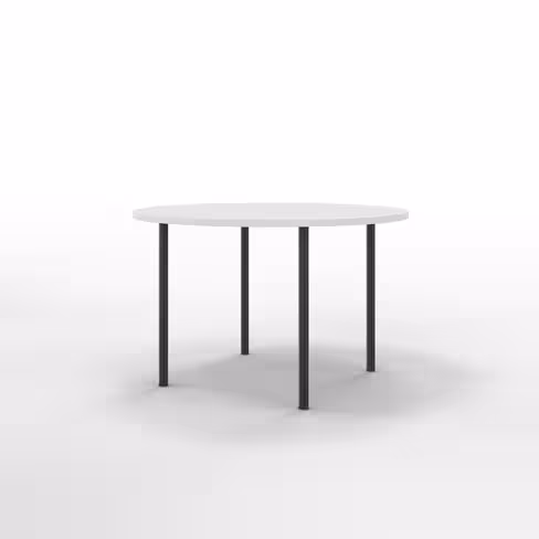 Table Hola Ø 120 cm - 4 pieds finition époxy