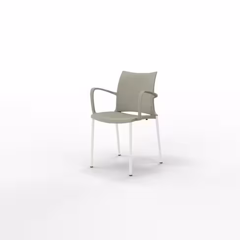 Fauteuil 4 pieds Hola époxy - piètement époxy - polypropylène