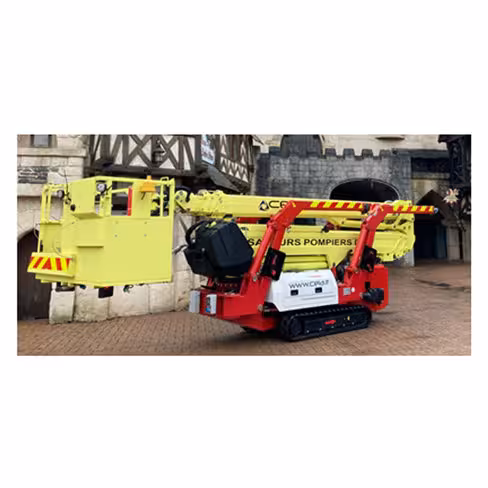 Nacelle télescopique et articulée sur chenille type araignée de classe 30-Spider DT30F - 5,5 t - diesel 42 kW