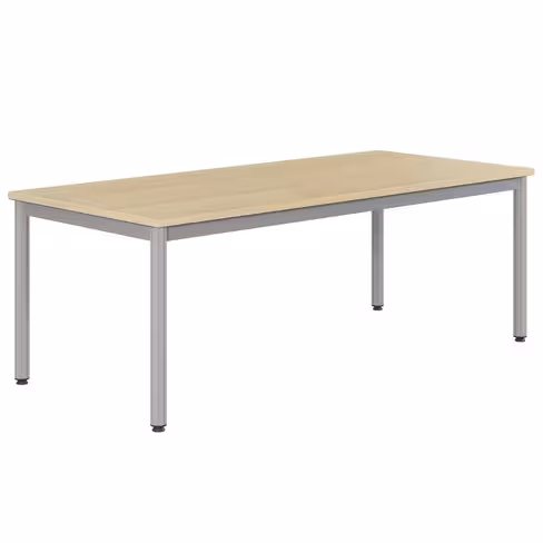 Table Bandana - 180 x 80 cm - 4 pieds époxy - plateau stratifié - taille 4