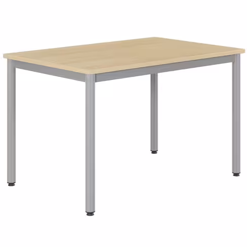 Table Bandana - 120 x 80 cm - 4 pieds époxy - plateau stratifié antibruit - taille 6