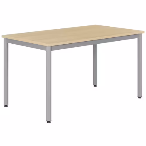 Table Bandana - 140 x 80 cm - 4 pieds époxy - plateau stratifié antibruit - taille 6