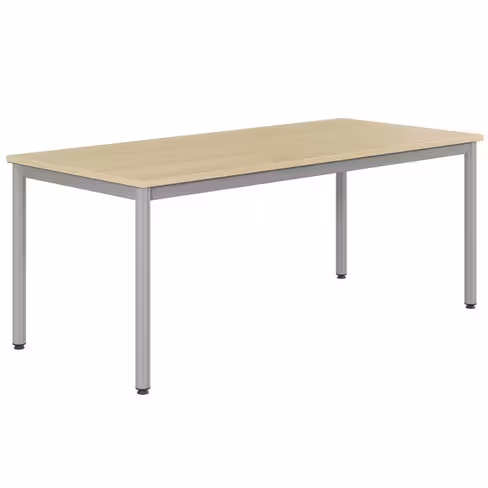 Table Bandana - 180 x 80 cm - 4 pieds époxy - plateau stratifié antibruit - taille 5