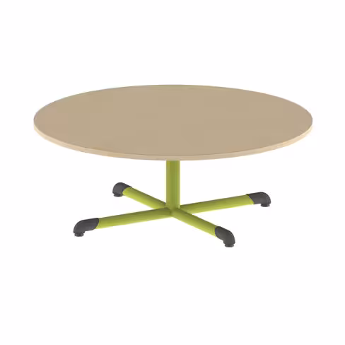 Table Bandana - Ø 120 cm - piétement central époxy - plateau stratifié - taille 1