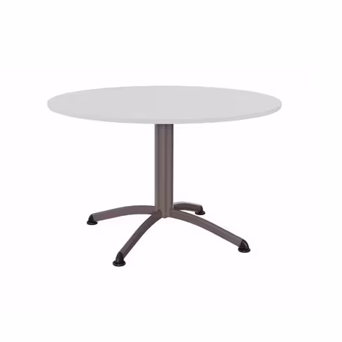 Table Zen - Ø 120 cm - piétement central - plateau stratifé - chants ABS
