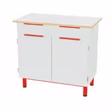 Buffet 2 portes 2 tiroirs Zen - l. 100 x h. 92 x pr. 55 cm