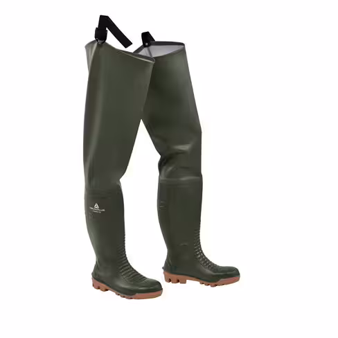 Cuissardes de sécurité - S5 SRA - Delta Plus - PVC - vert - taille au choix