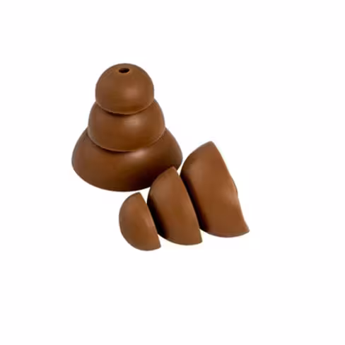 Embout de rechange Ulrafit PR EEP-100 - 3M - marron - taille S - boîte de 25