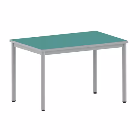 Table Bandana - 120 x 80 cm - 4 pieds époxy - plateau softop - chants ABS gris - T6