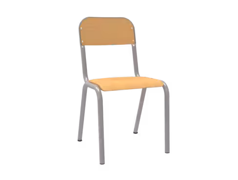 Chaise Trema - gris alu - taille 4 - lot de 4