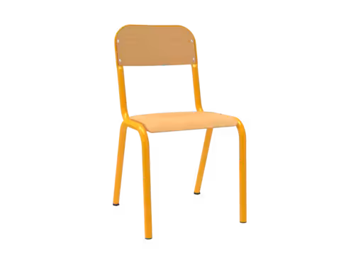 Chaise Trema - jaune ducat - taille 4 - lot de 4