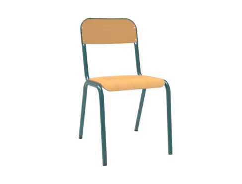 Chaise Trema - bleu-vert récif - taille 5 - lot de 4