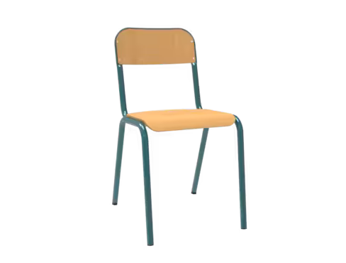 Chaise Trema - bleu-vert récif - taille 6 - lot de 4