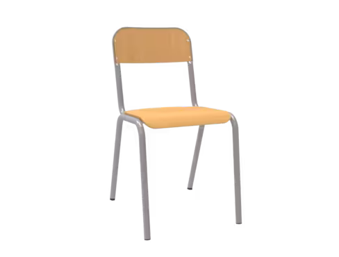 Chaise Trema - gris alu - taille 6 - lot de 4