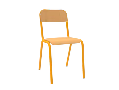 Chaise Trema - jaune ducat - taille 6 - lot de 4