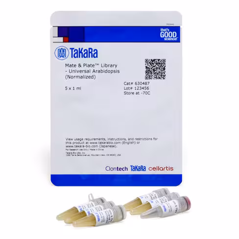 Banque mate plate pour crible double hybride - arabidopsis 5 ml