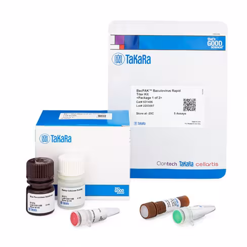 Bacpak kit de titration rapide de baculovirus 5 Tests