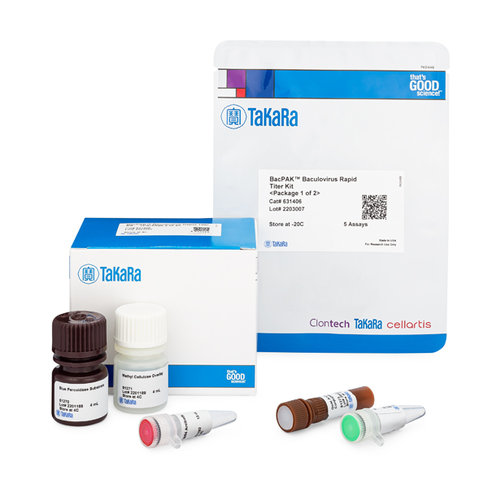Bacpak kit de titration rapide de baculovirus 5 Tests