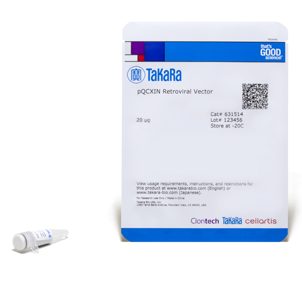 Plasmide pqcxin retroviral 20 µg
