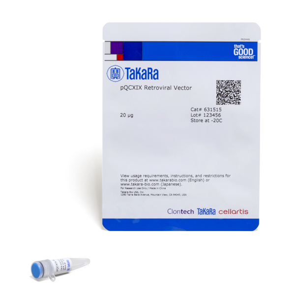 Plasmide pqcxix retroviral 20 µg