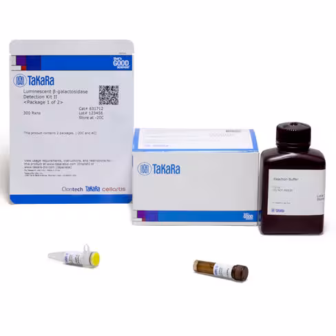 Kit complet de dosages colorimétriques et chimioluminescents de la bêta-galactosidase 300 Réactions