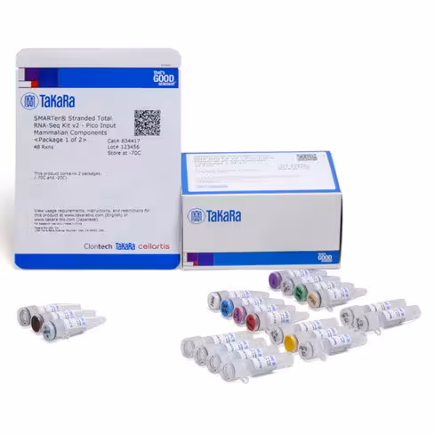 Smarter stranded total rna-seq kit v2 - pico input mammalian components 48 Réactions
