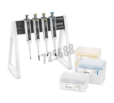 Pack 4 pipettes Tacta 10-20-200-1000 µl avec portoir portique