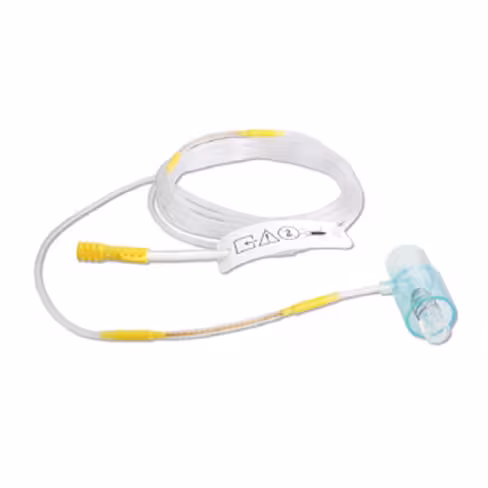 Ligne de capnographie Microstream™ Advance- patient intubé- nouveau né-nourrisson- humidité élevée l.2 m - 1 boîte de 25