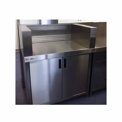 Système avec armoire inférieure ventilée de dimensions 1500 x 700 mm - achat