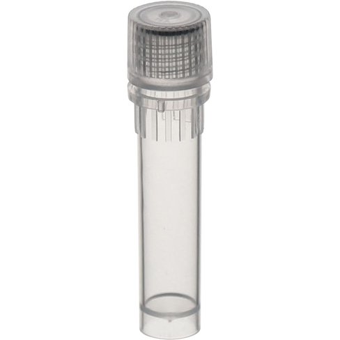 Microtubes 2 ml à jupe avec bouchon à vis x 50