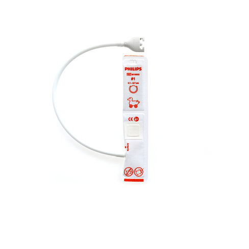 Brassard Soft PNI patient unique - néonatal taille 1 3,1 à 5,7 cm - 1 carton de 40 brassards