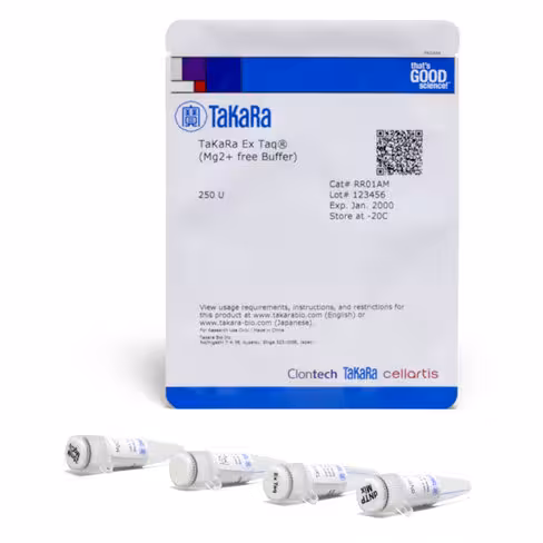 Takara ex taq sans mg2+ buffer [4x rr01am] 1000 unités