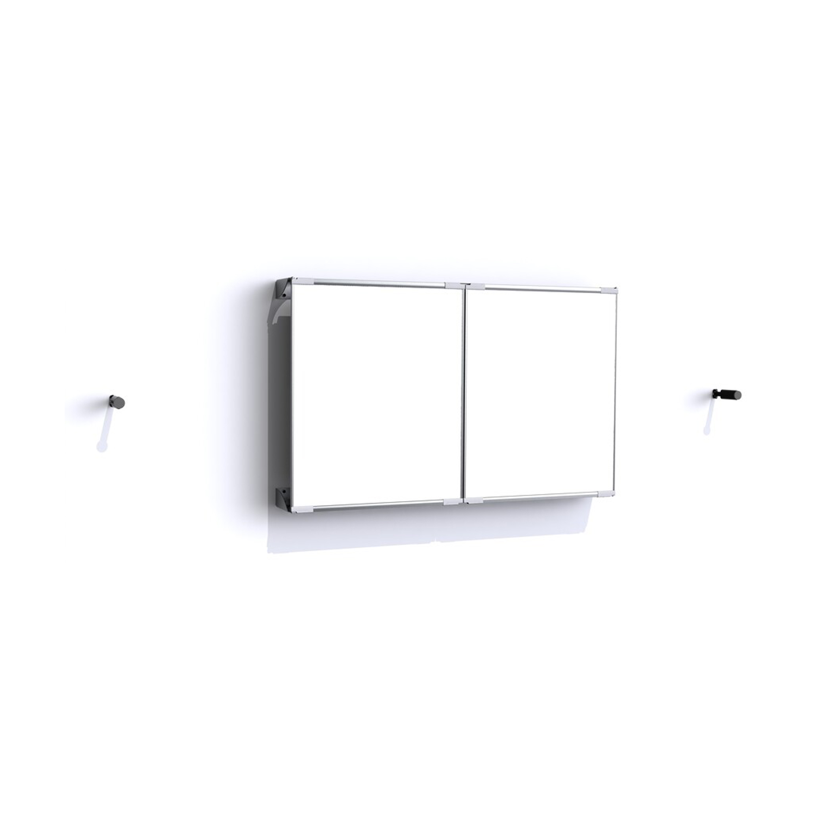 Conférencier générique 120 x 200 cm pour écran interactif jusqu'à 75'' - fixation murale