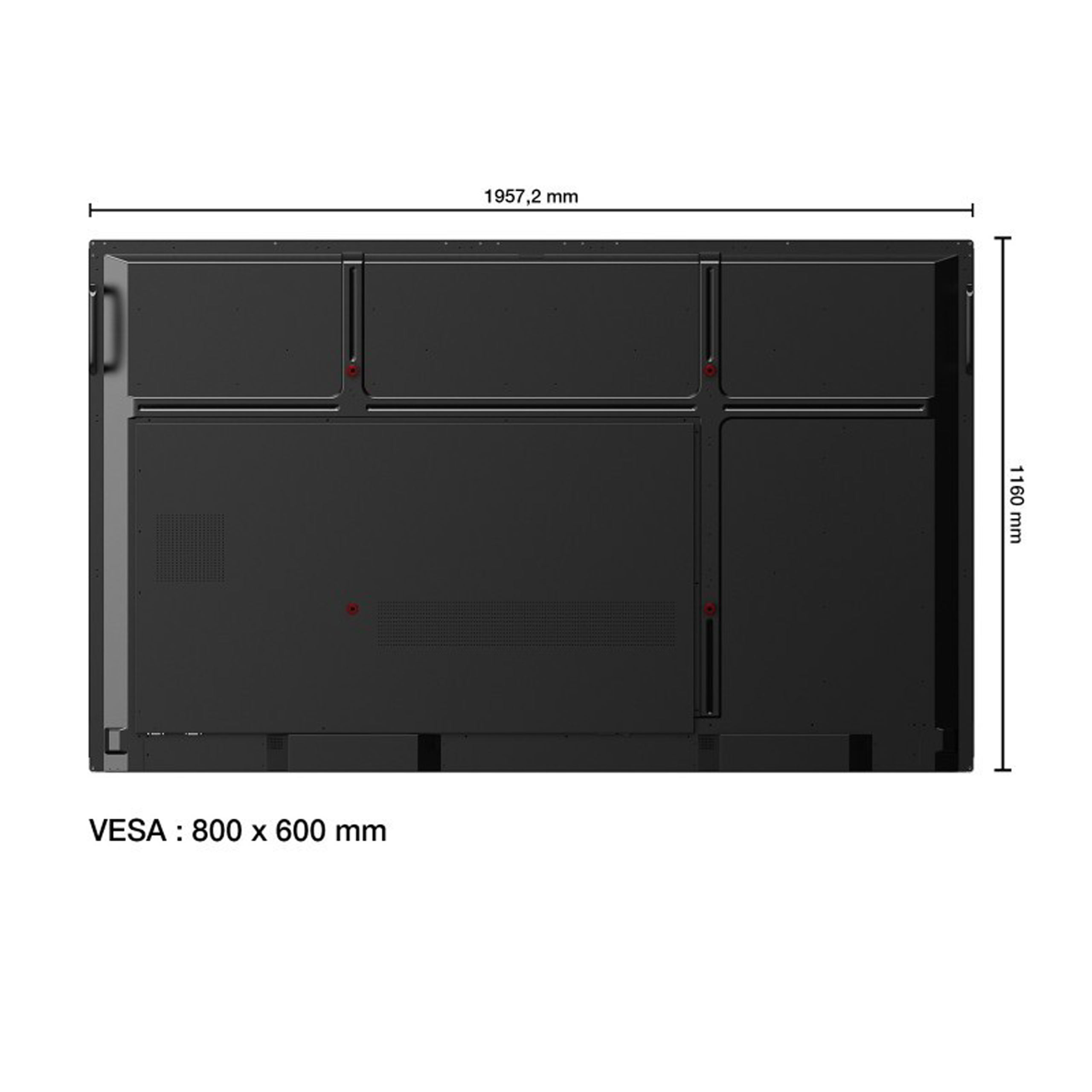 Écran interactif SpeechiTouch 86'' SuperGlass 2 +