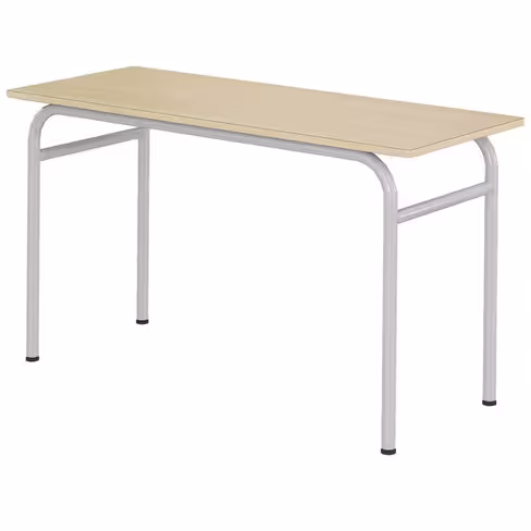 Table Arceau - 130 x 50 cm - stratifié - taille 6 - lot de 2