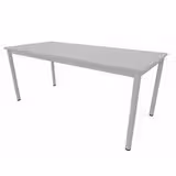 Table rectangulaire Compo - 180 x 80 cm - piétement époxy - plateau mélaminé