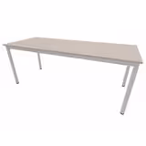 Table rectangulaire Compo - 200 x 80 cm - piétement époxy - plateau mélaminé
