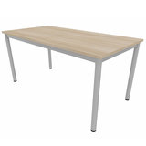 Table rectangulaire Artense - 160 x 80 cm - piétement époxy - plateau stratifié - chant plastique