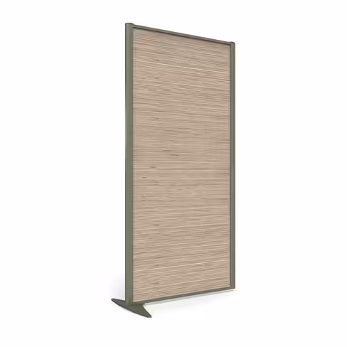 Cloison droite suivante KP - l. 81 x h.160 cm - mélaminé - 1 pied stabilisateur